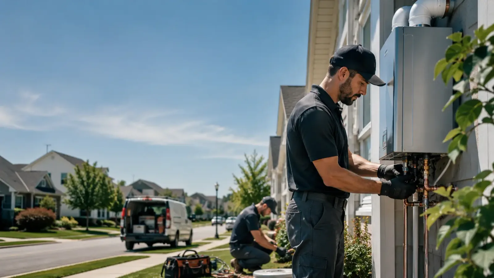 Tankless Water Heater Installation in Waring, TX